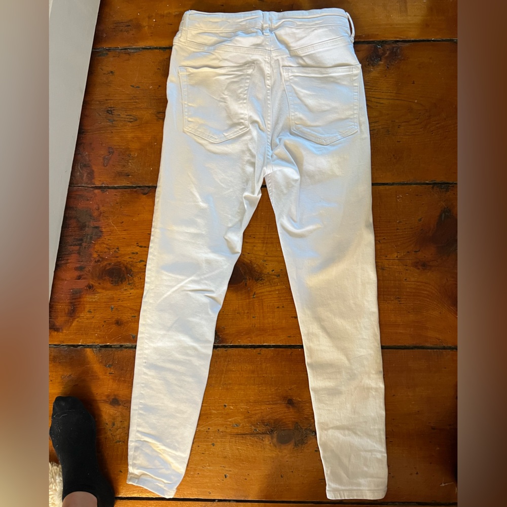 TopShop Moto Jamie white jean - Picture 2 of 2